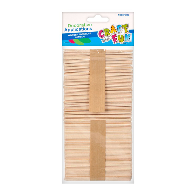 Hobby CraftFun drevené paličky 291067