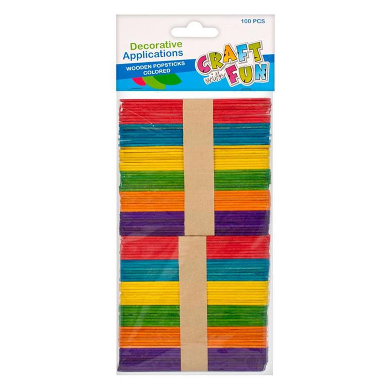 Hobby CraftFun drevené paličky 291068