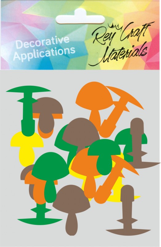 Hobby ReyCraft hríby mix 4 farieb/36