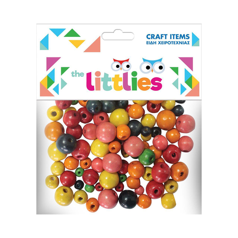 Hobby Littles drevené korálky 646605