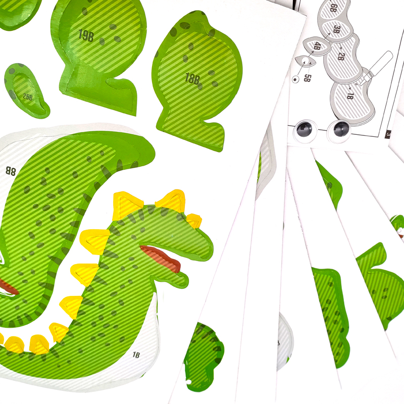 Kreatívny set CONCORDE 3D stavebnica Dino A373