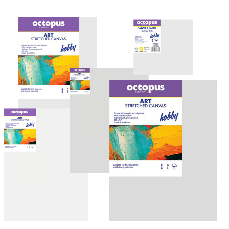 Maliarske plátno OCTOPUS MINI 10x10