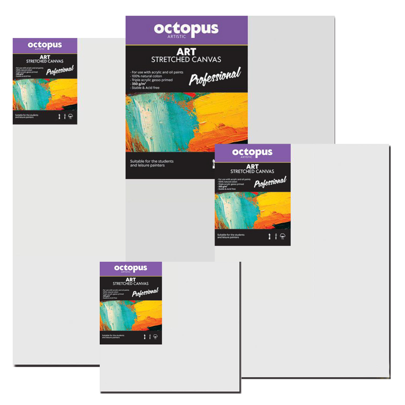 Maliarske plátno OCTOPUS PROFESSIONAL 80x100
