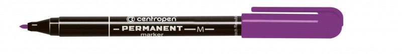 Popisovač permanentný Centropen 2846 fialový