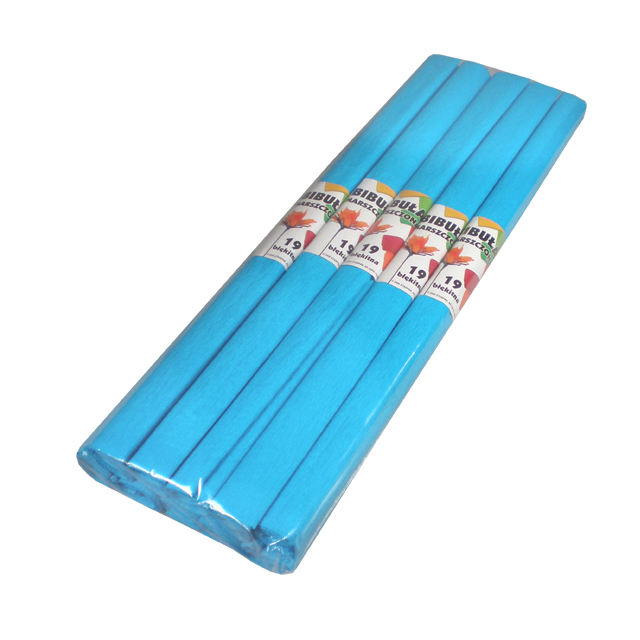 Krepový papier 19 50x200 tyrkysový