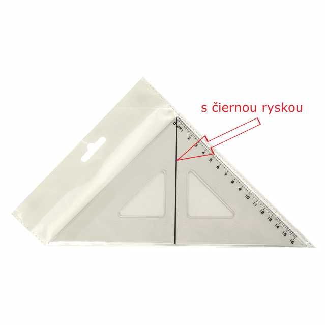 Pravítko trojuholníkové s ryskou 9501 CENTROPEN