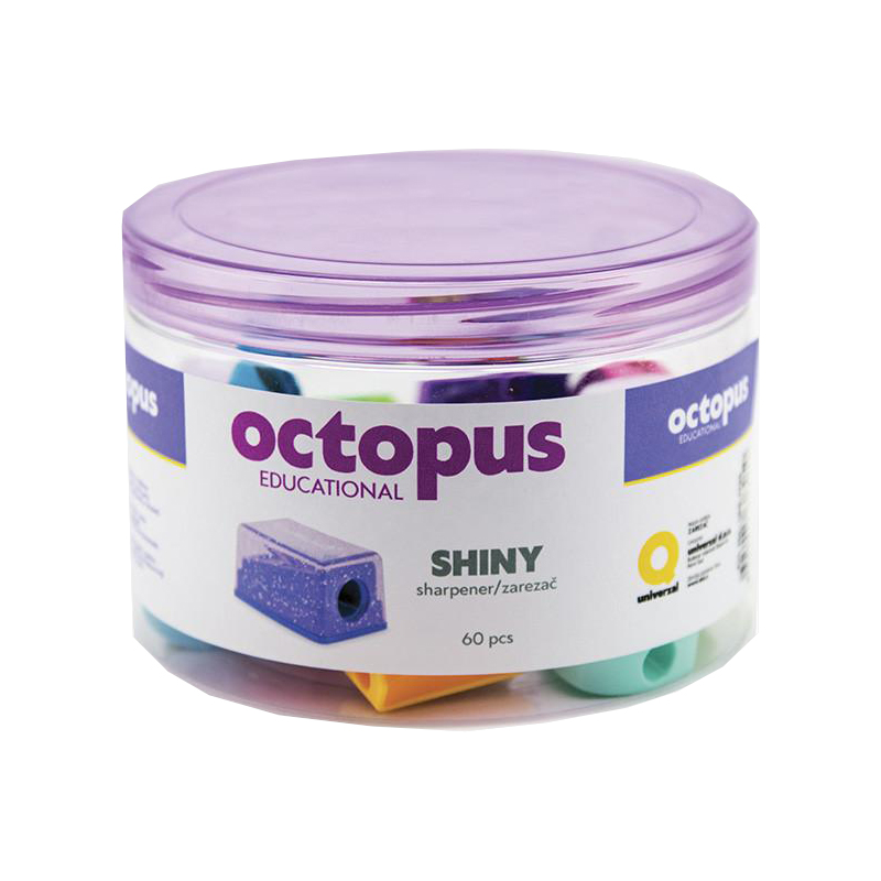 Strúhadlo OCTOPUS SHINY so zásobníkom