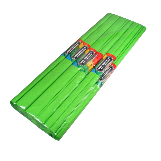 Krepový papier 22 50x200 svetlozelený