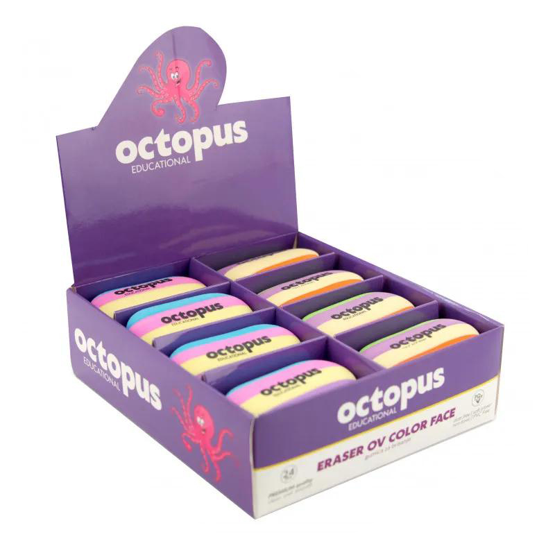 Guma OCTOPUS farebná OV Color Face
