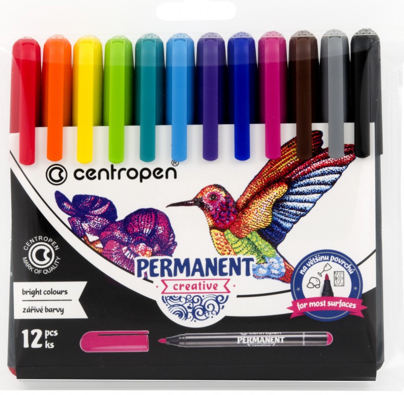 Popisovač CENTROPEN set creative 2896/12