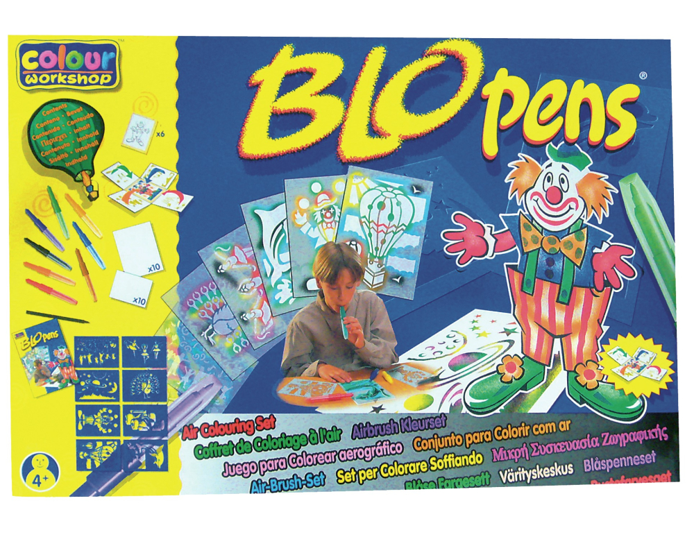 Fúkacie fixky Colouring set 1500/8+1