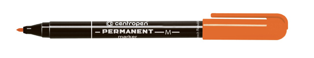 Popisovač permanentný Centropen 2846 oranžový