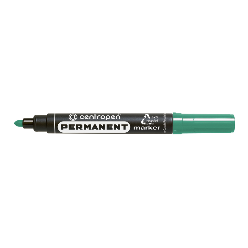 Popisovač permanentný Centropen 8566 zelený