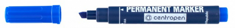 Popisovač permanentný Centropen 8516 modrý