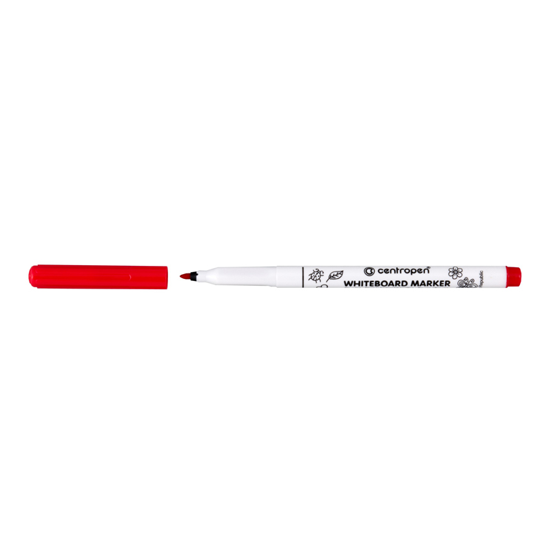 Popisovač na biele tabule Centropen 2507 červený
