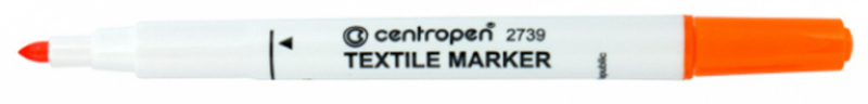 Fixky na textil CENTROPEN 2739 oranžový