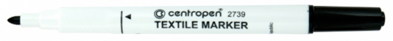 Fixky na textil CENTROPEN 2739 čierny