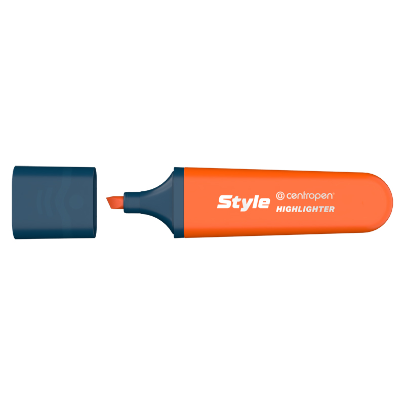 Zvýrazňovač Centropen 6252 STYLE FLUO oranžový