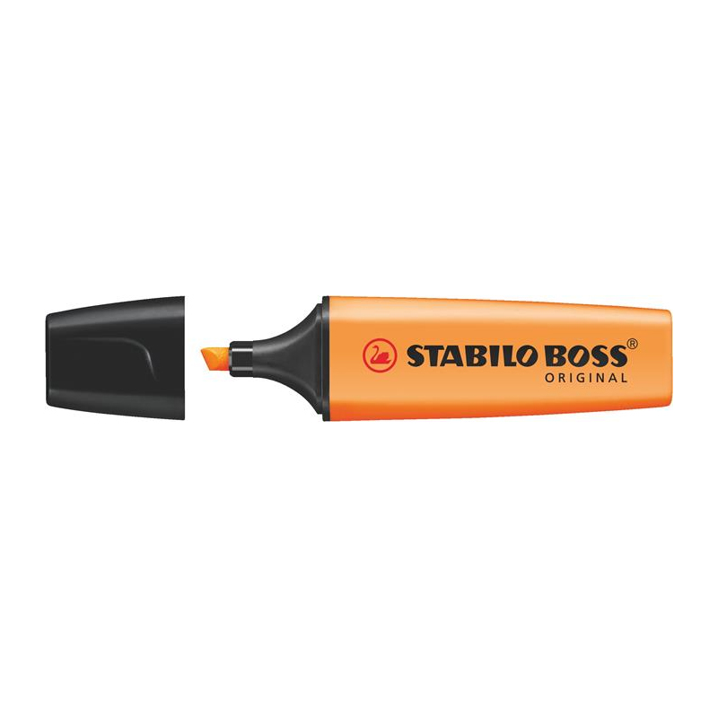 Zvýraznovač STABILO Boss oranžový 2-5mm