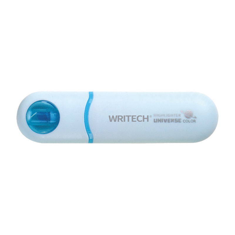 Zvýrazňovač WRITECH Astronaut pastel modrý