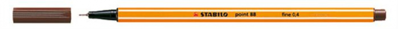 Popisovač STABILO 88/45 hnedý