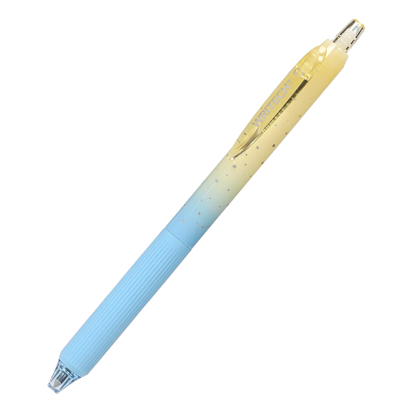 Pero gélové WRITECH Nebula modro-žlté