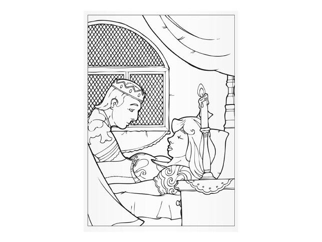 Vymaľovánky A5 MFP Princezné 2