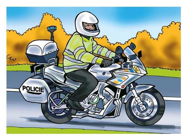 Vymaľovánky A5 MFP Polícia