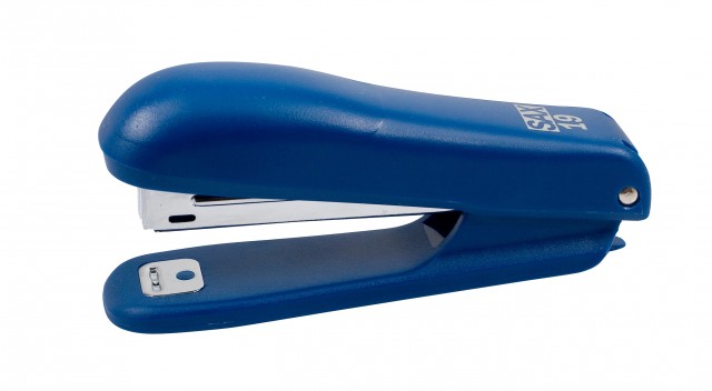 Zošívačka SAX 19 do 10 listov modrá