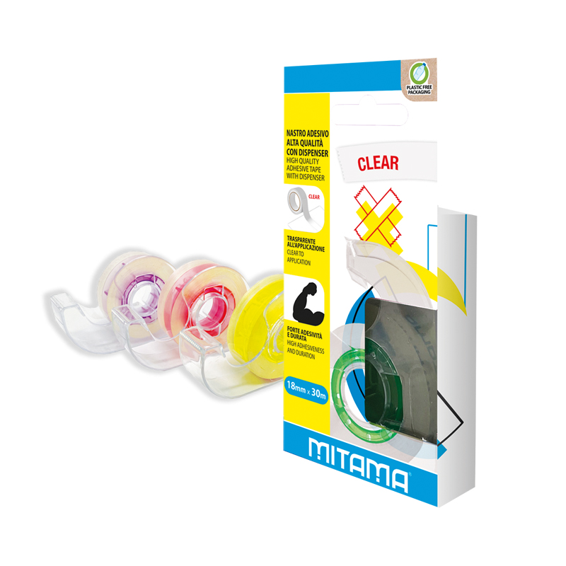 Lepiaca páska MITAMA 18x30m s dávkovačom