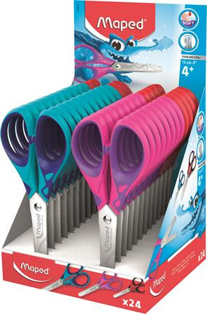 Nožnice MAPED 13cm Essentials Soft školské