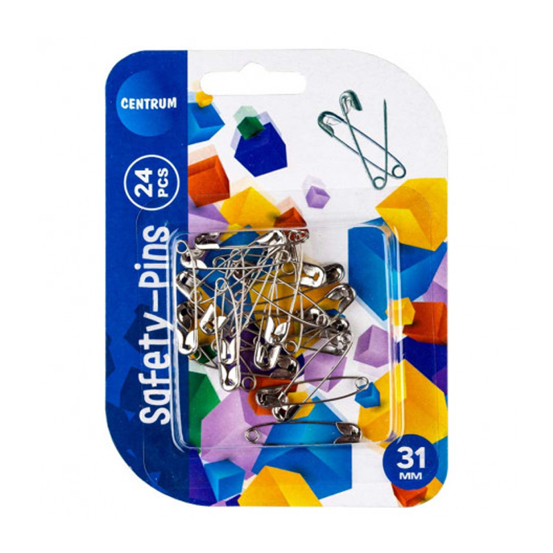 Špendlíky ˝ZICHERKA˝ 31mm 24ks