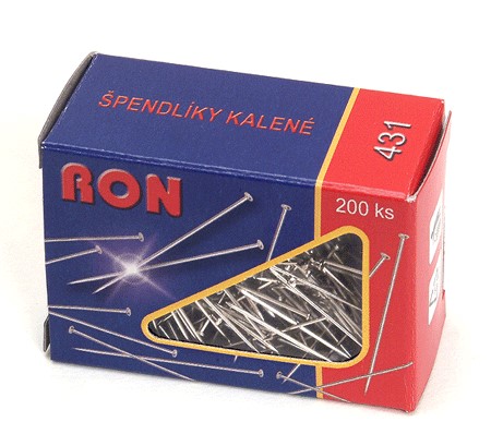 Špendlíky poniklované 431/200 RON