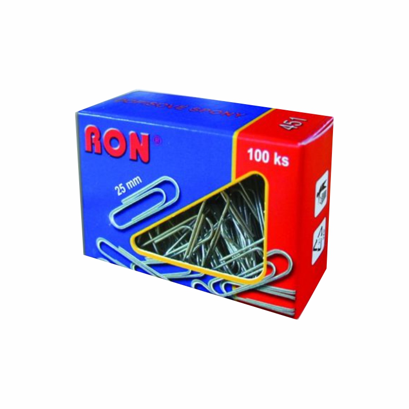 Spony listové 451 100/25mm RON