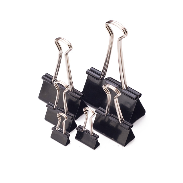 Klipy BINDER kovové 51mm/12ks