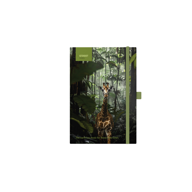Zápisník A6 linkovaný 96listový Giraffe