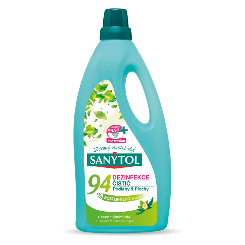 SANYTOL univerzál 1l na podlahy 94% rastlinného pôvodu