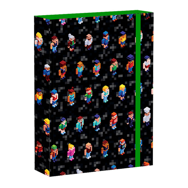 Školský box A4 Pixel Game REYBAG
