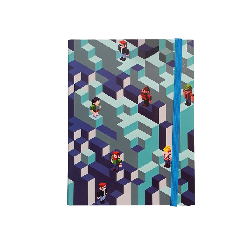 Školský box A5 Blue Pixel REYBAG