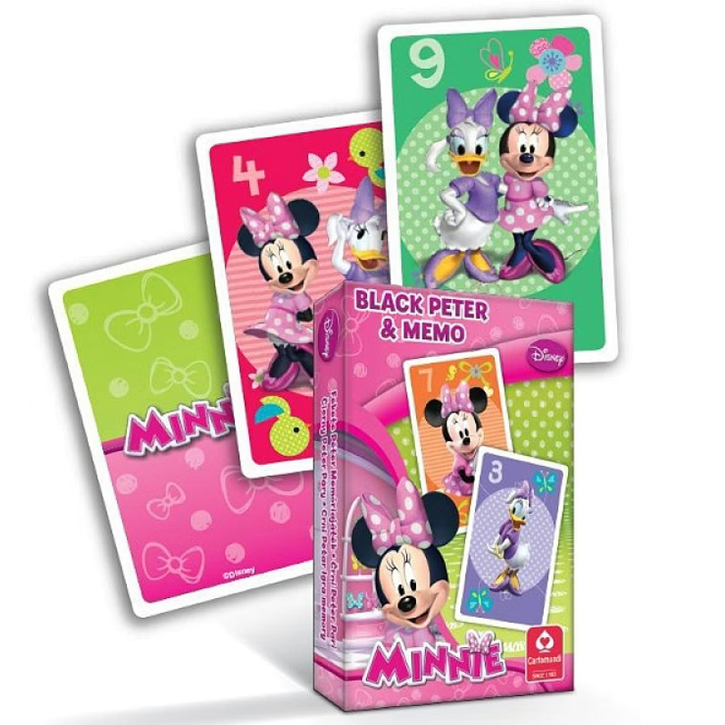 Hracie karty kvarteto Minnie