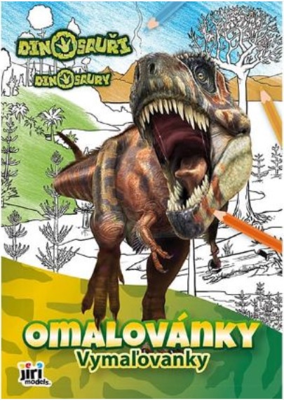 Vymaľovánky A4 JM Dinosaury