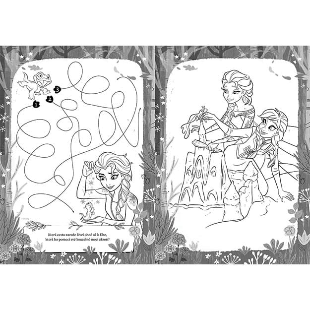 Vymaľovánky A4+ JM Frozen