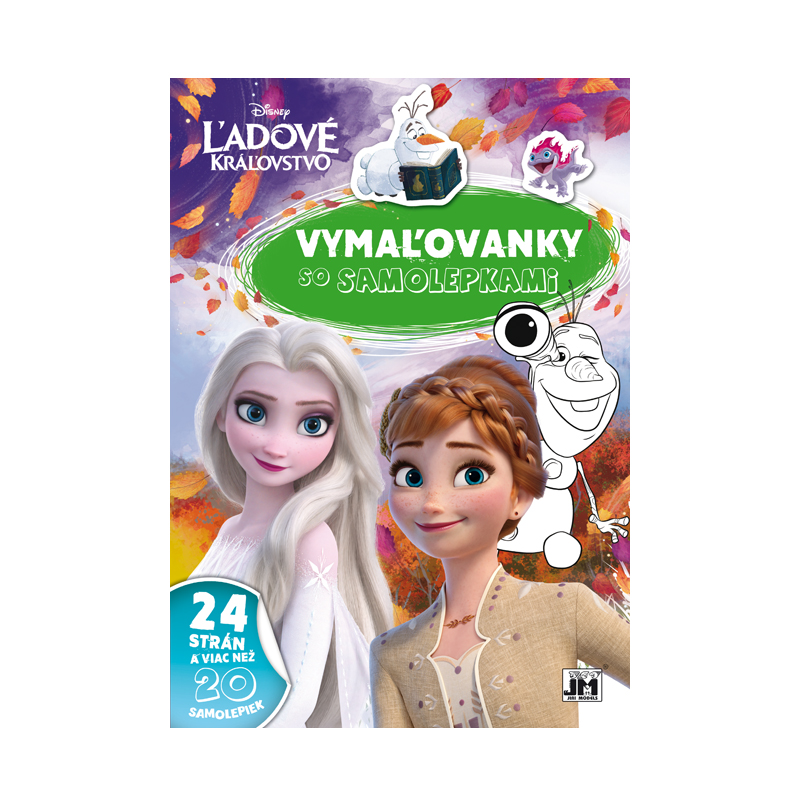 Vymaľovánky A4+ JM Frozen