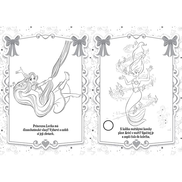 Vymaľovánky A4+ JM Princezné
