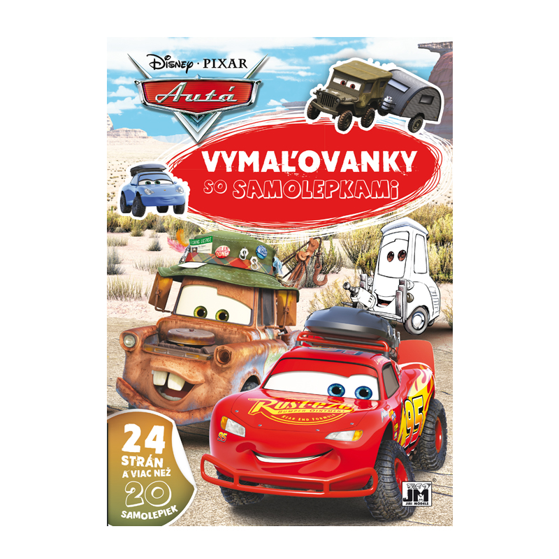 Vymaľovánky A4+ JM Cars