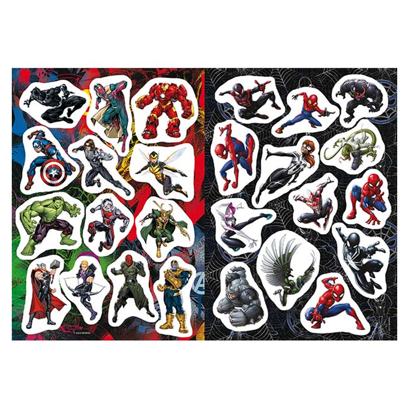 Vymaľovánky A4+ JM Marvel