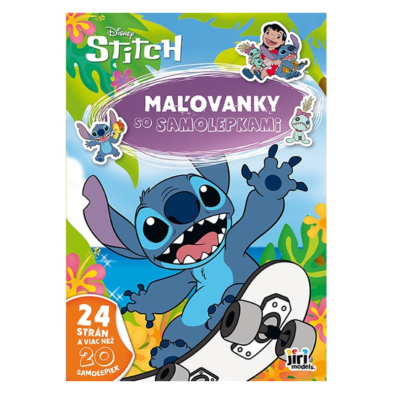 Vymaľovánky A4+ JM Lilo & Stitch