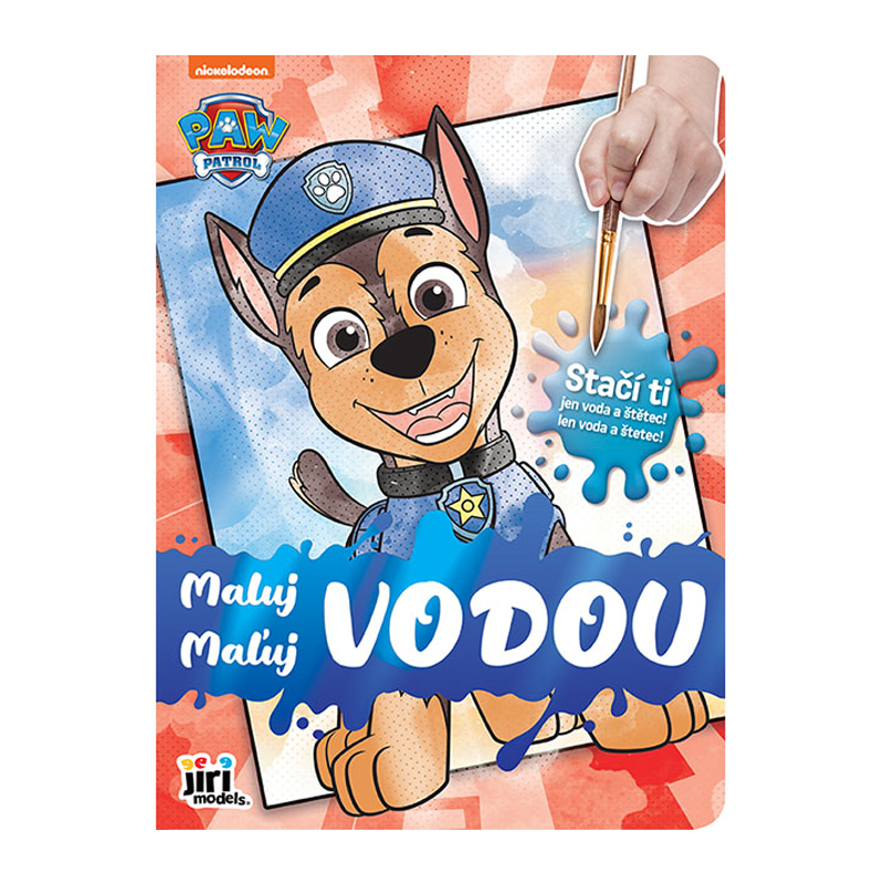Vymaľovánky A4 vodové Paw Patrol 3