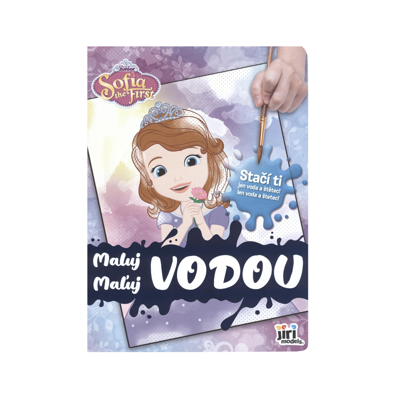 Vymaľovánky A4 vodové Sofia Prvá