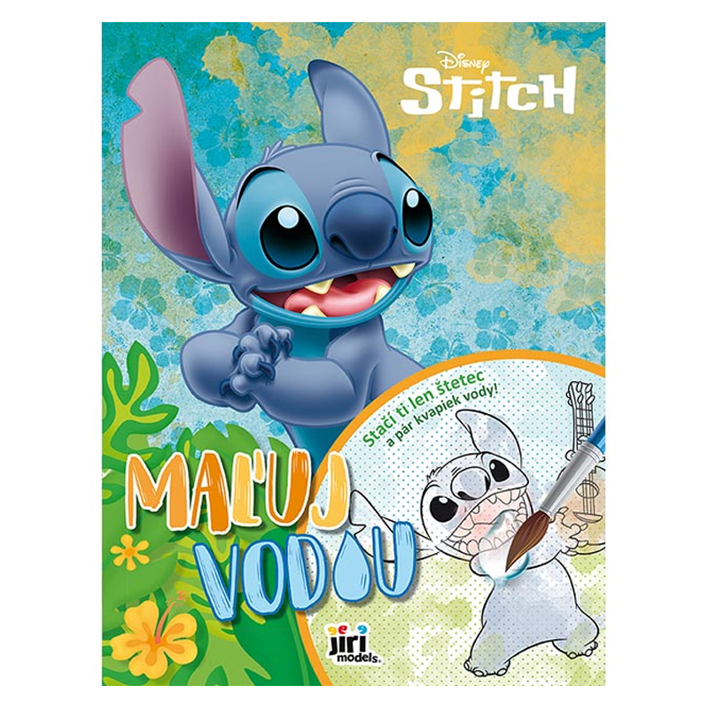 Vymaľovánky A4 vodové Lilo & Stitch